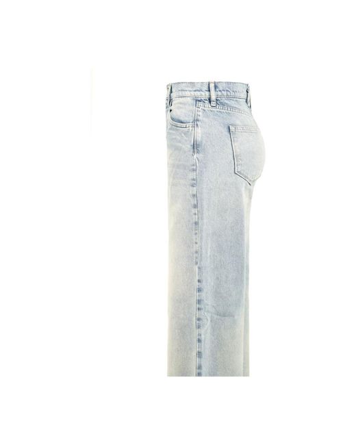 CYCLE Blue Wide Jeans