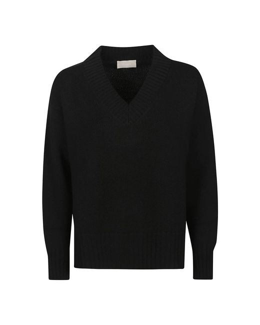Drumohr Black V-Neck Knitwear