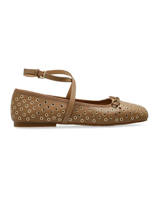 Ballerinas di Michael Kors in Brown