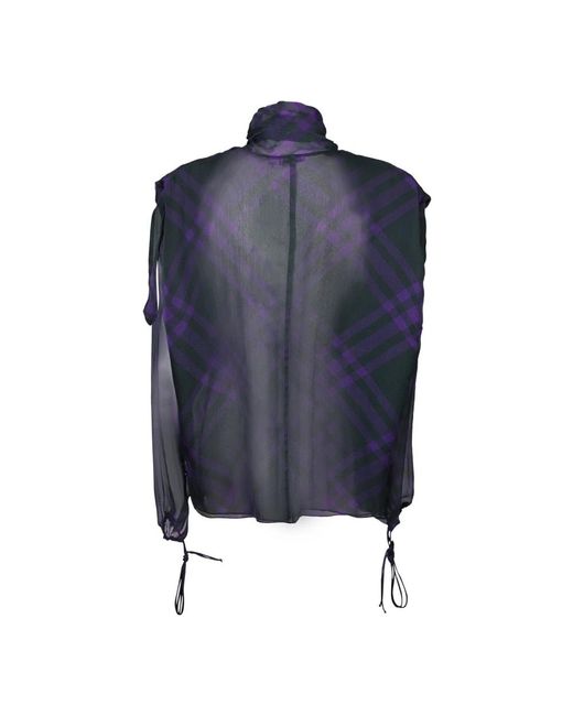 Cardigans Burberry en coloris Blue