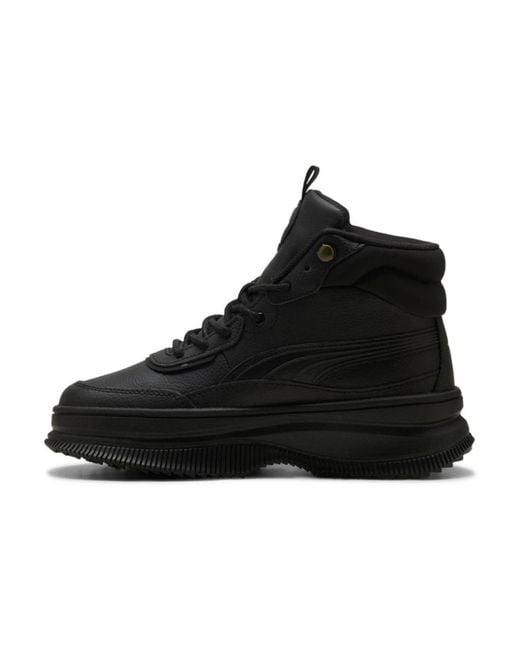 Lace-Up Boots di PUMA in Black