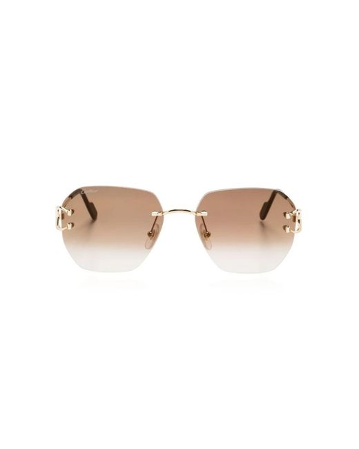 Cartier White Sunglasses for men