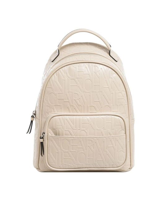 ARMANI EXCHANGE Natural Backpacks
