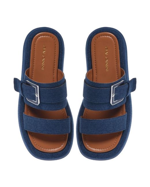 Baldinini Blue Sliders