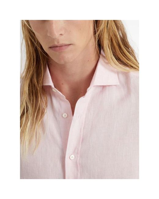 Brunello Cucinelli Rosa hemden kollektion in Pink für Herren