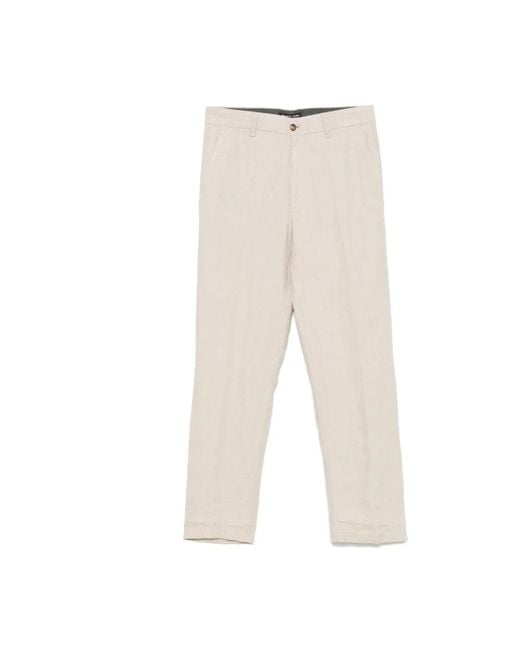 Michael Kors Natural Straight Trousers for men