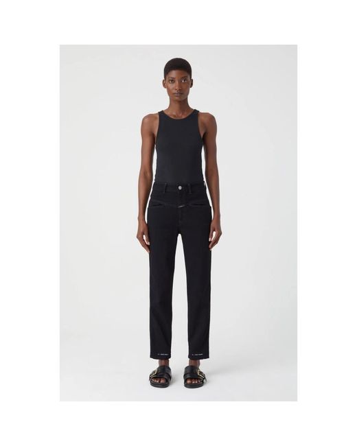 Closed Black Straight Fit Jeans