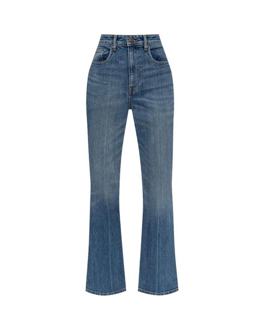 Tory Burch Boot-Cut Jeans in het Blue