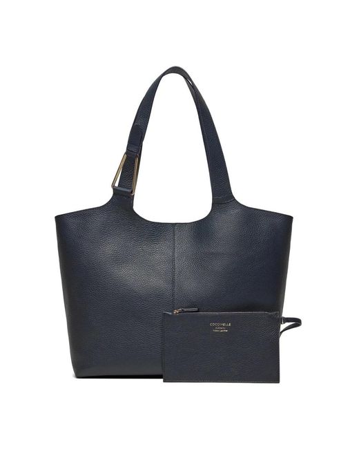 Coccinelle Blue Tote Bags