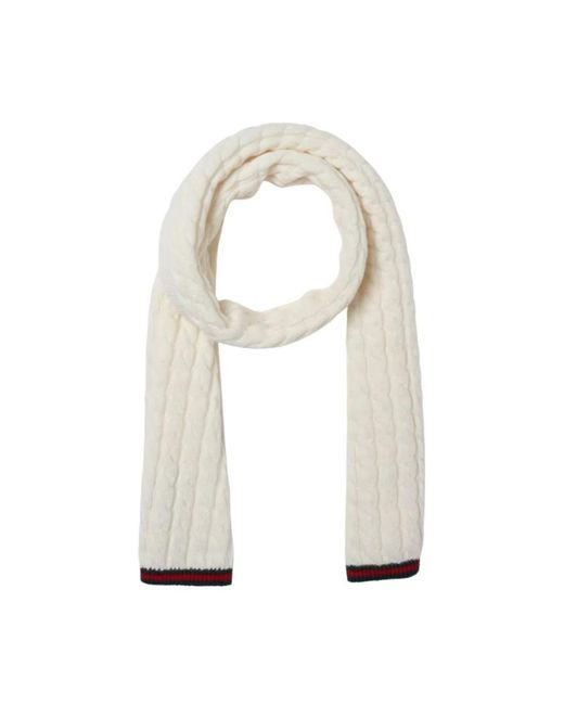 Gucci White Schal