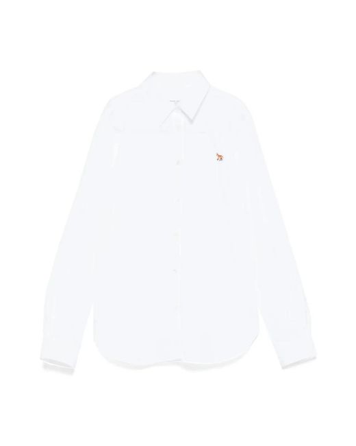 Maison Kitsuné White Shirts
