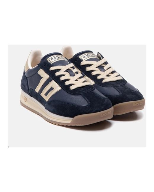 Back70 Sneakers in het Blue