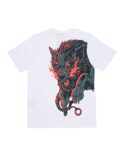 DOLLY NOIRE Choke Tee Weißes Baumwollshirt in White für Herren