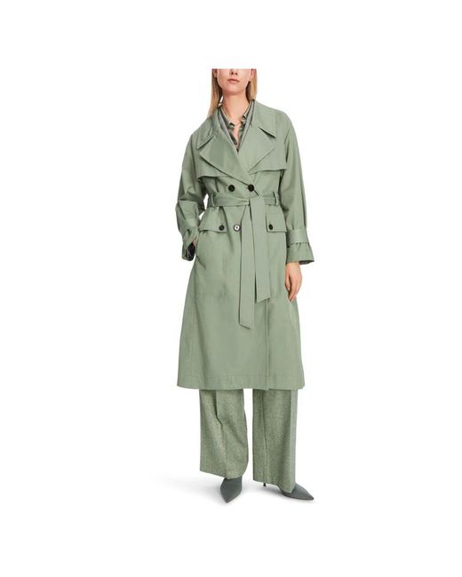 Trench Coats di Marc Cain in Green