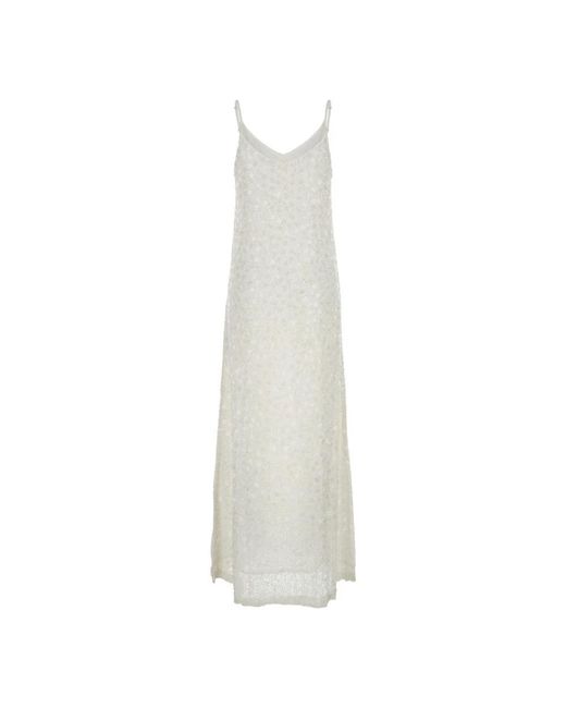 P.A.R.O.S.H. White Maxi Dresses