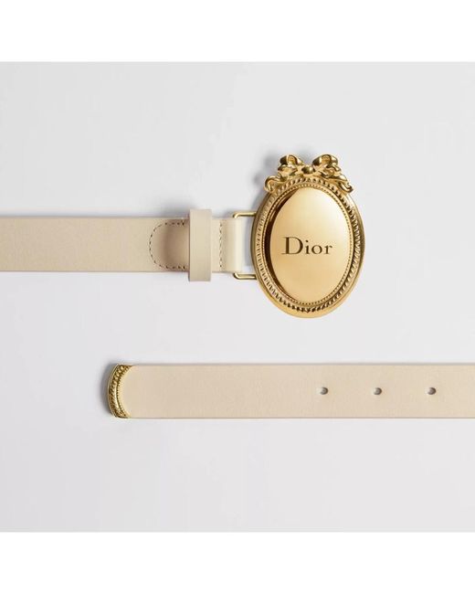 Dior Metallic Médaillon Gürtel