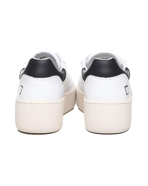 Shoes > sneakers Date en coloris White