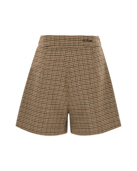 Mc2 Saint Barth Natural Casual Shorts