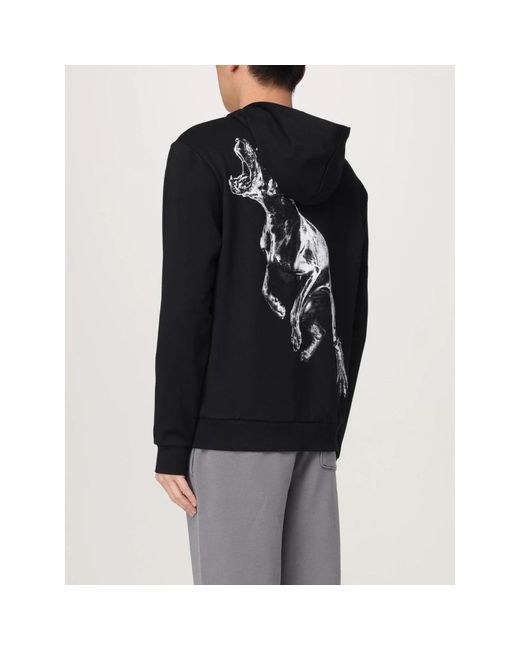 Hoodies HUGO de hombre de color Black