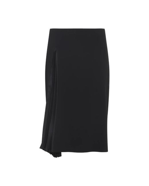 Jil Sander Black Midi Skirts