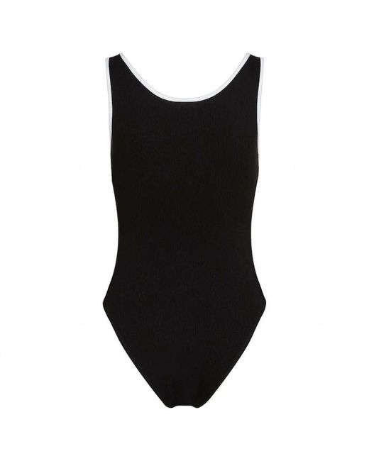 Karl Lagerfeld Klj Ribbed Body in het Black