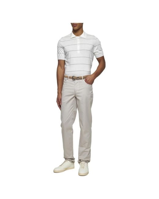 Brunello Cucinelli Gray Chinos for men