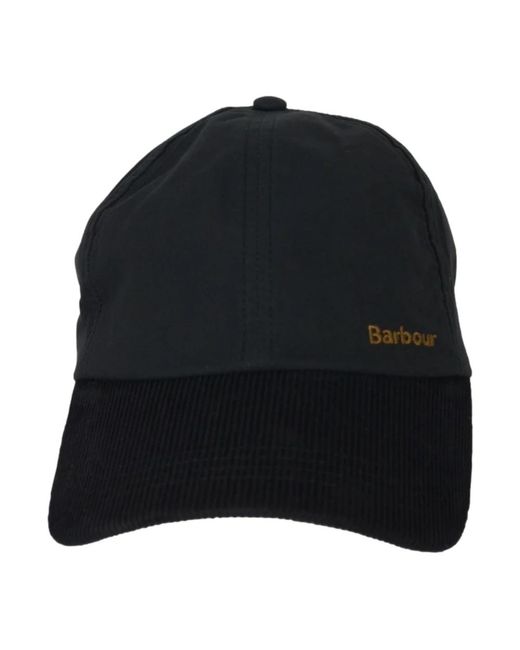 Barbour Black Transport Cap
