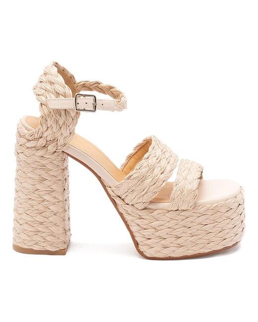 Castaner Pink High Heel Sandals