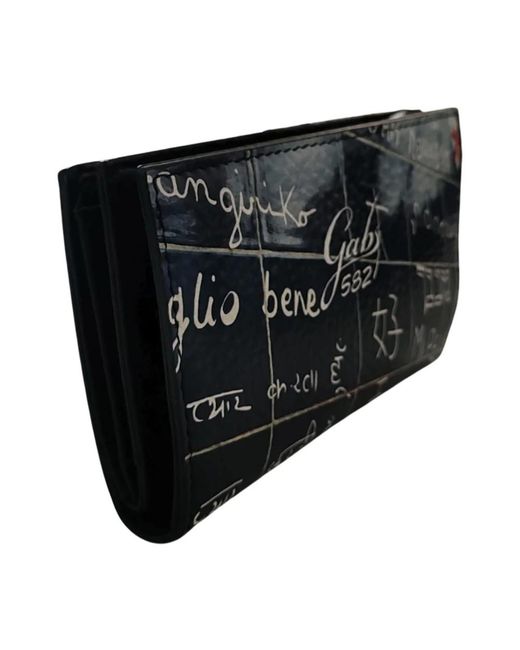 Gabs Accessoires ,Zwart ,Katoen Portemonnee Trip Collectie in het Black