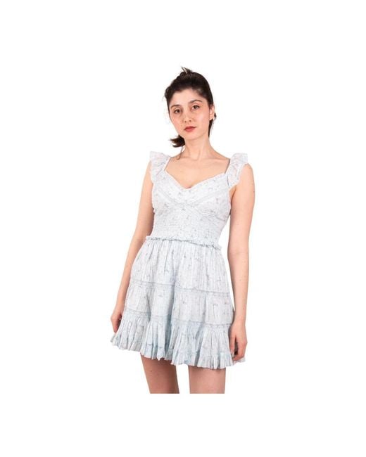 LoveShackFancy White Short Dresses