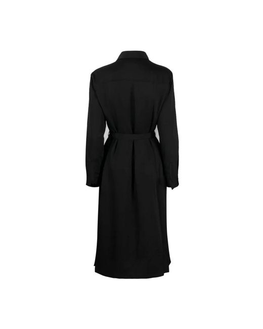 Calvin Klein Black Shirt Dresses