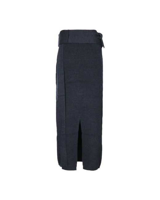 Entire studios Blue Midi Skirts