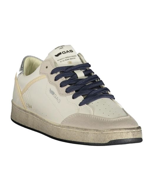 Gas White Sneakers