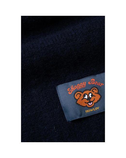 Howlin' By Morrison Truien & Vesten ,Blauw ,Wol Shaggy Bear Cardigan in het Blue voor heren