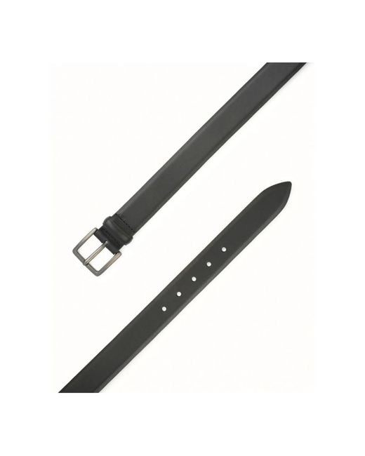 Orciani Black Belts for men