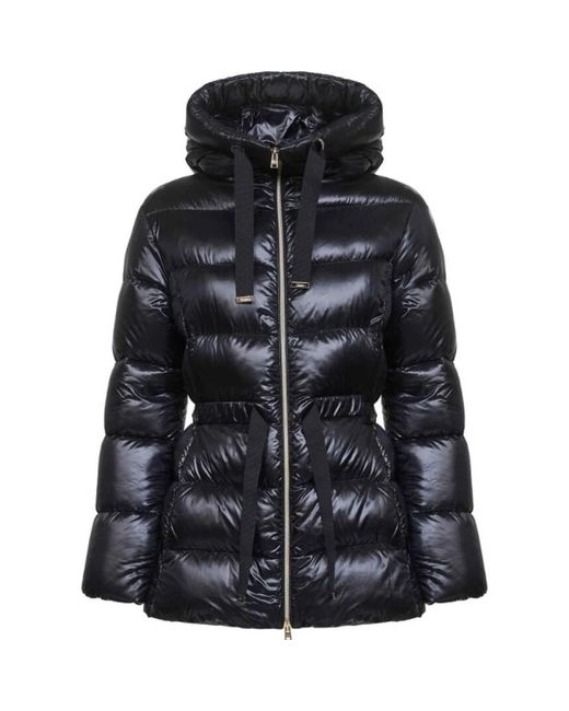 Herno Black Winter Jackets