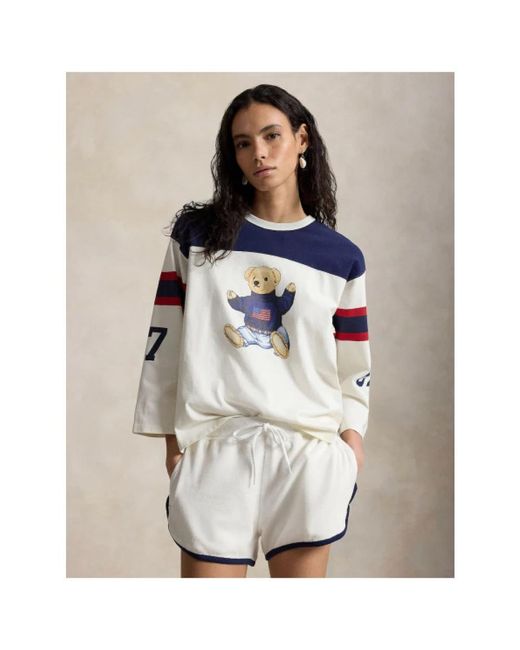 Polo Ralph Lauren Blue Long Sleeve T-Shirts