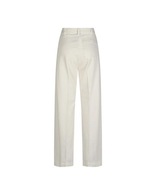 Polo Ralph Lauren White Wide Trousers