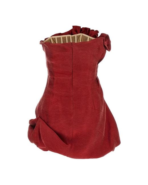 Short Dresses Magda Butrym en coloris Red