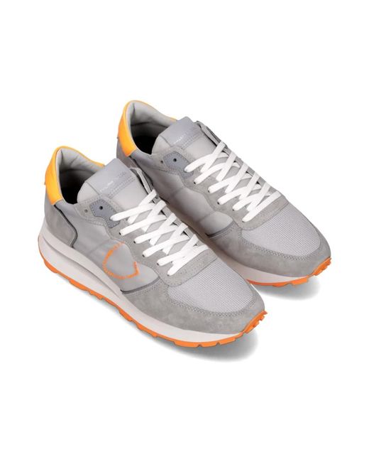 Philippe Model Gray Sneakers for men