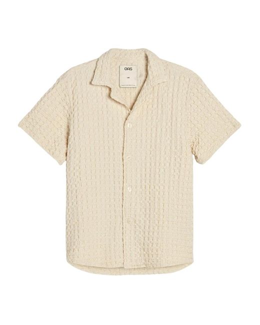 Oas Natural Short Sleeve Shirts for men