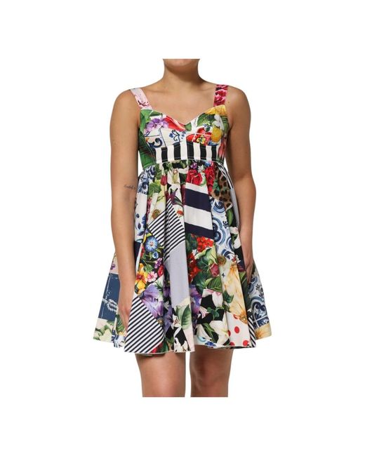 Dolce & Gabbana Black Short Dresses