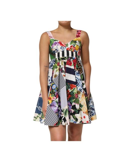 Dolce & Gabbana Black Short Dresses