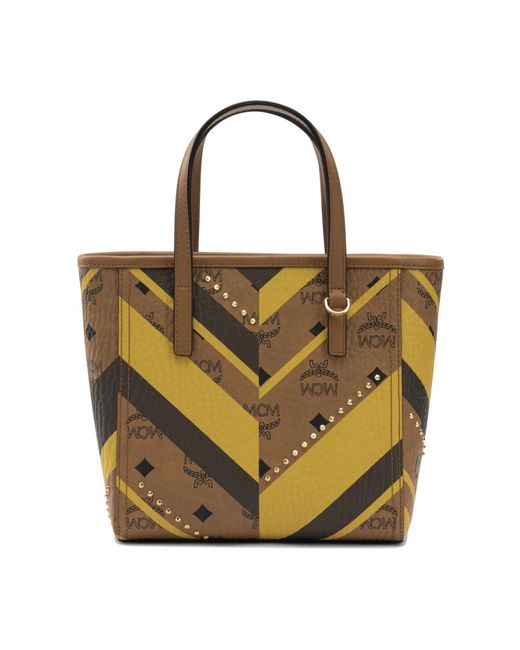 Tote Bags MCM en coloris Metallic