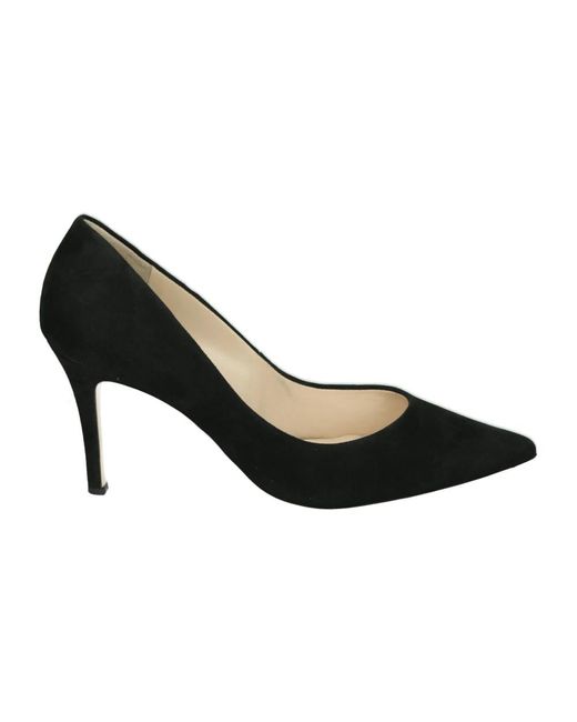 Högl Black Schwarze Wildleder Pumps