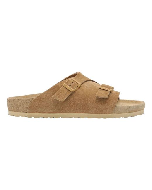 Birkenstock Zurich exquisite slider in Brown für Herren