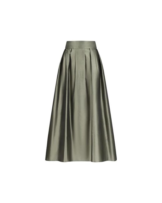 Max Mara Green Midi Skirts