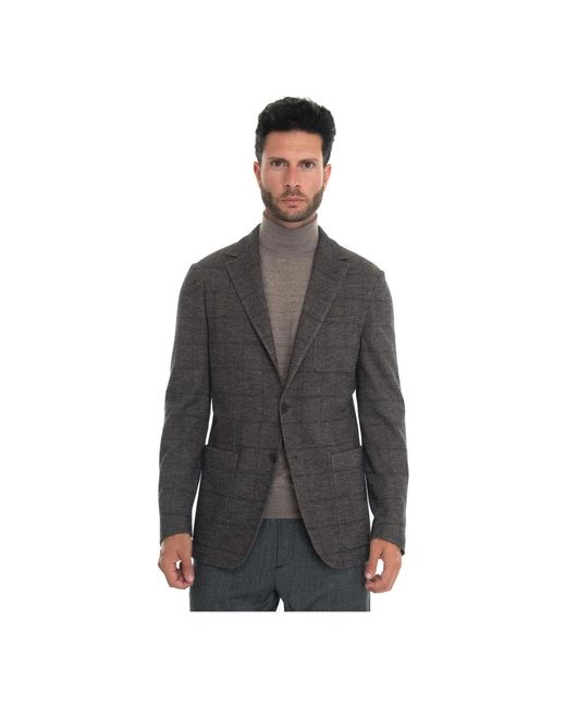 Canali Black Blazers for men