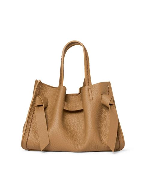 Handbags di Plinio Visona' in Brown
