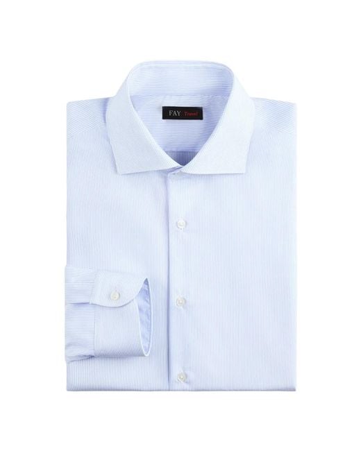 Fay Blue Formal Shirts for men